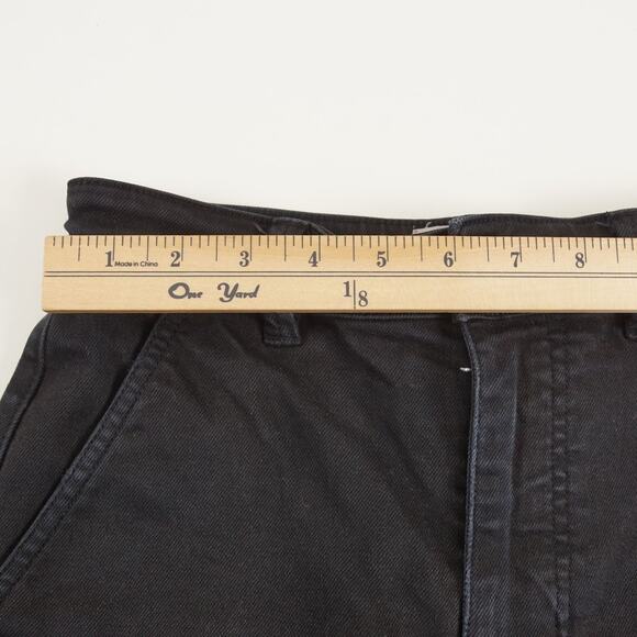 Everlane Black Straight Leg Crop Jeans Womens Sz 0 - Picture 5 of 15